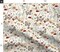 Rustic Floral Neutral Botanical Garden Bloom Meadow Wildflower Butterfly Watercolor Farmhouse Custom Printed Fabric by Spoonflower Various Fabrics by the Yard or Fat Quarter